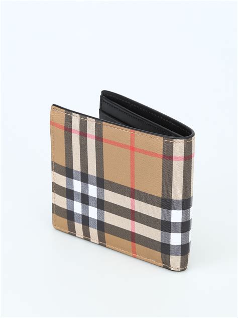 burberry check wallet mens|burberry wallet men's vintage.